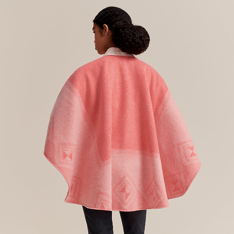 Wool and cashmere cape | Hermès USA